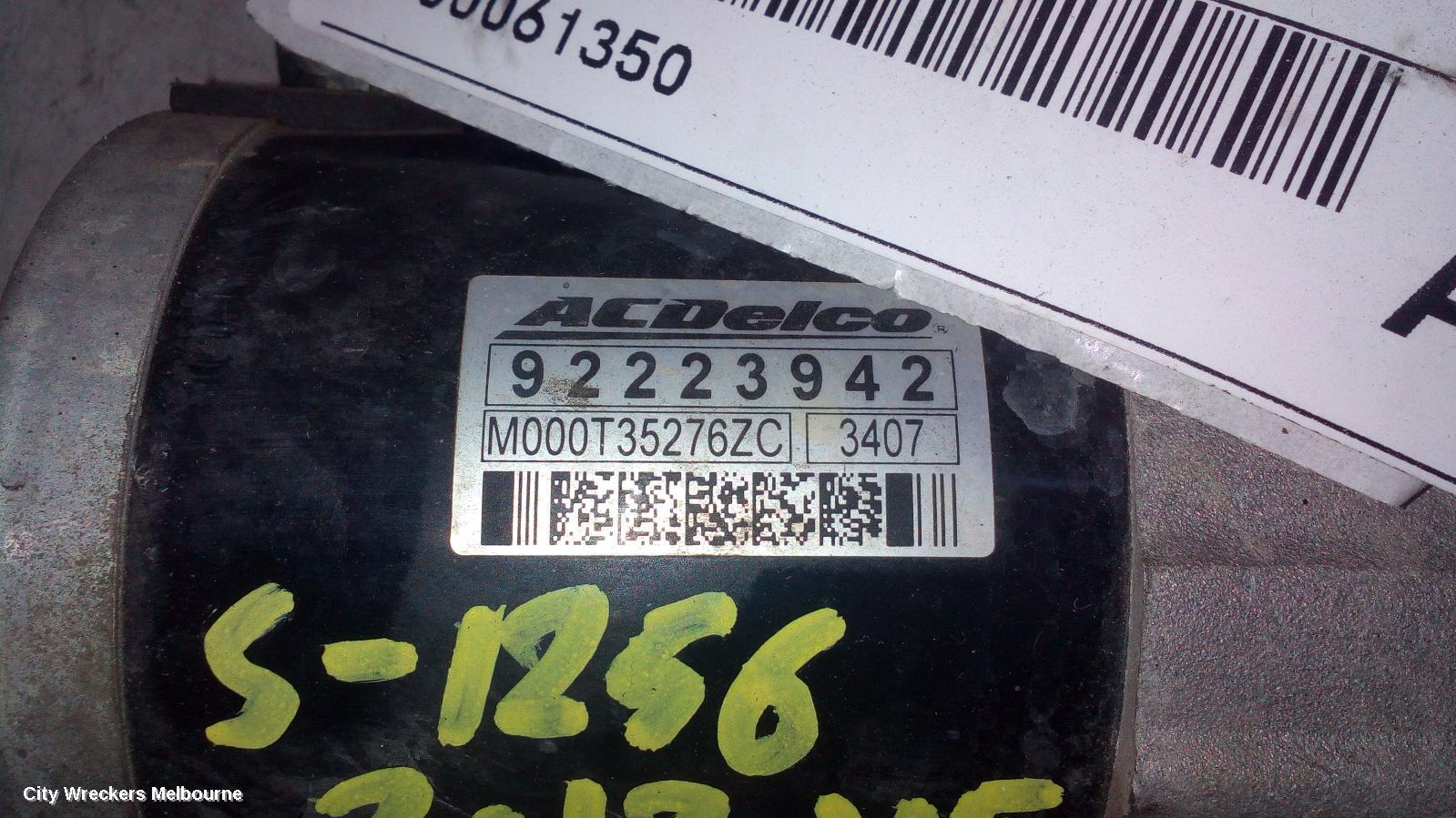 HOLDEN COMMODORE 2013 Starter