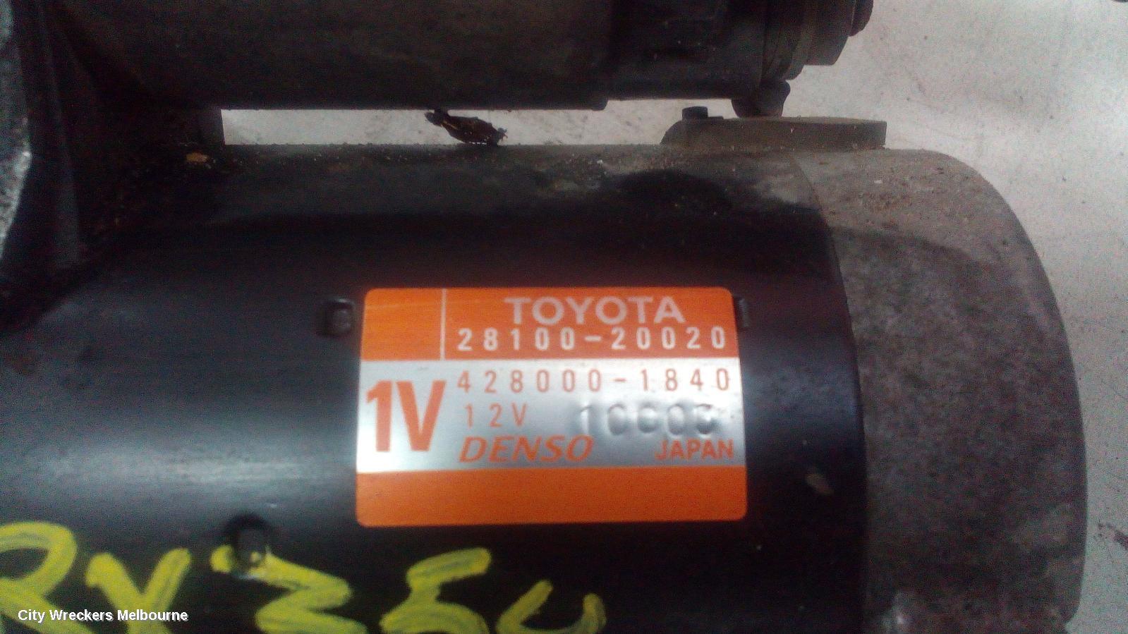LEXUS RX SERIES 2004 Starter