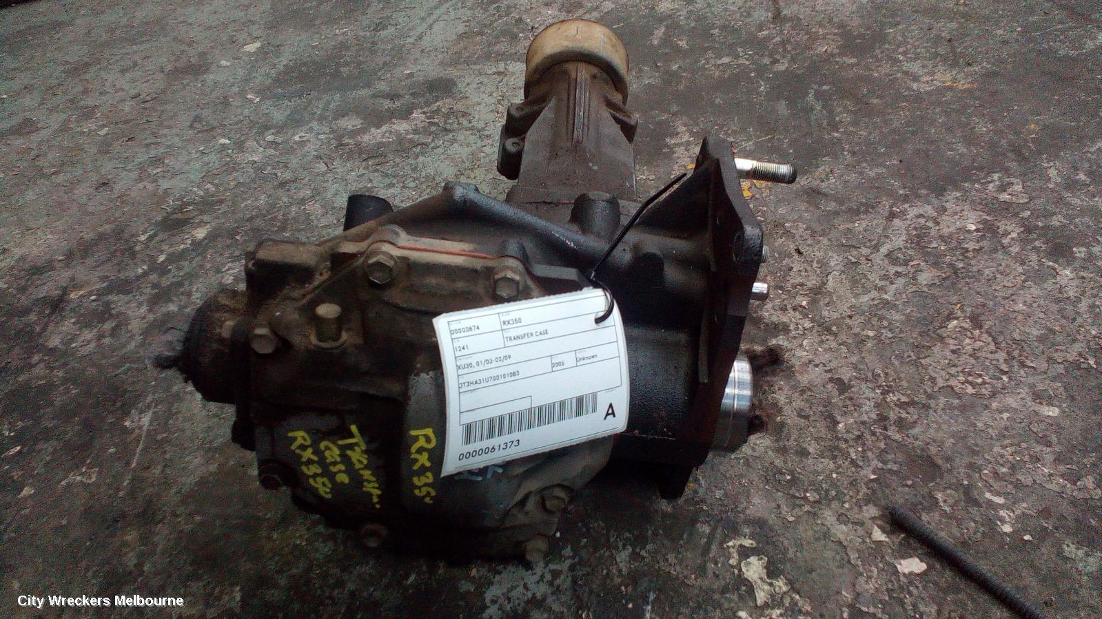 LEXUS RX SERIES 2004 Transfer Case