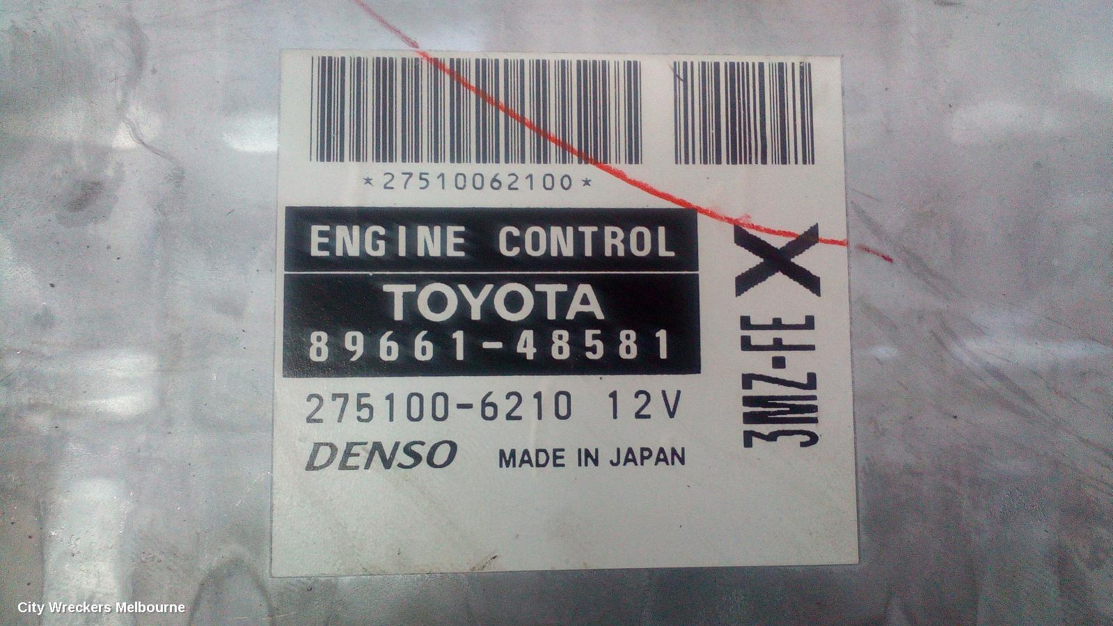 LEXUS RX SERIES 2004 Ecu