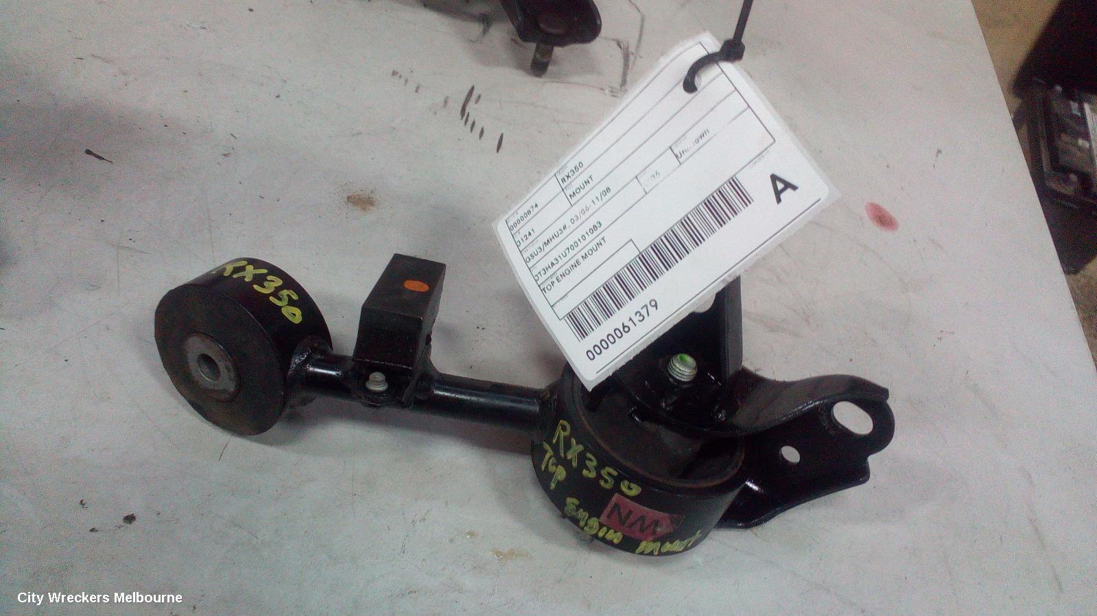 LEXUS RX SERIES 2004 Mount