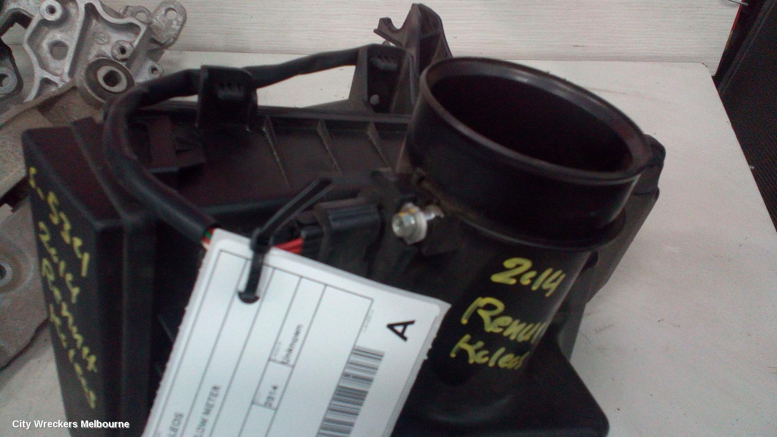 RENAULT KALEOS 2014 Air Flow Meter