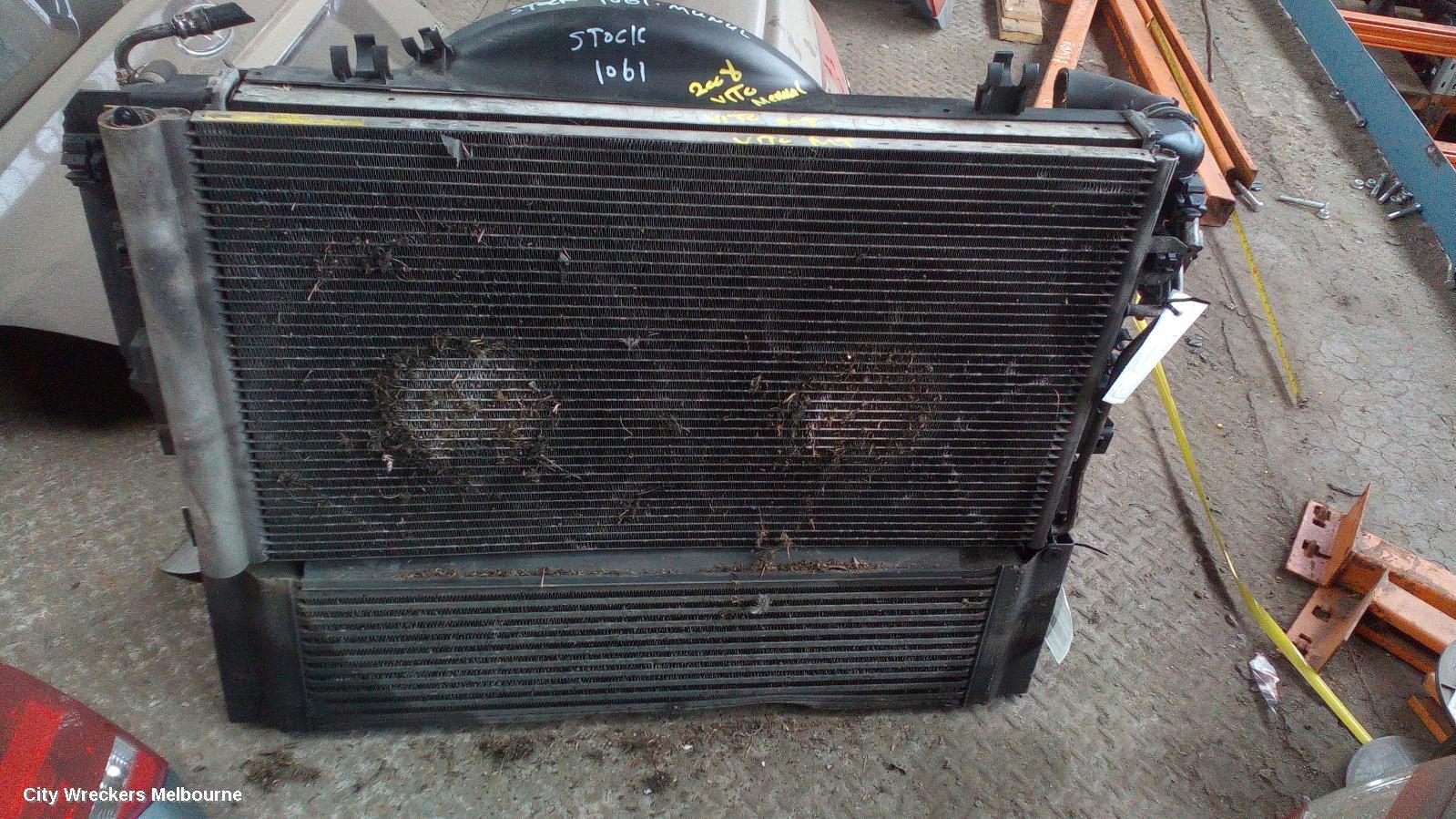 MERCEDES VITO 2008 Intercooler