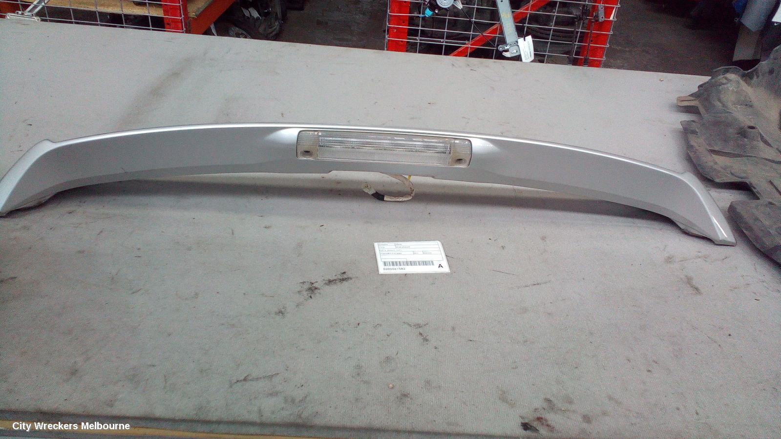 TOYOTA PRIUS 2012 Rear Spoiler