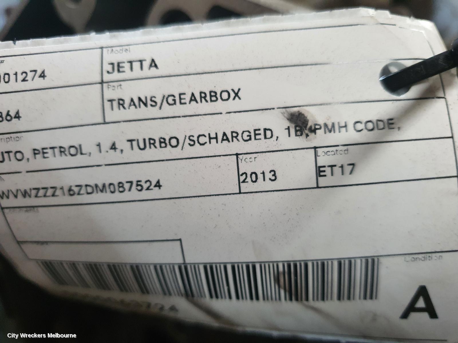 VOLKSWAGEN JETTA 2013 Trans/Gearbox