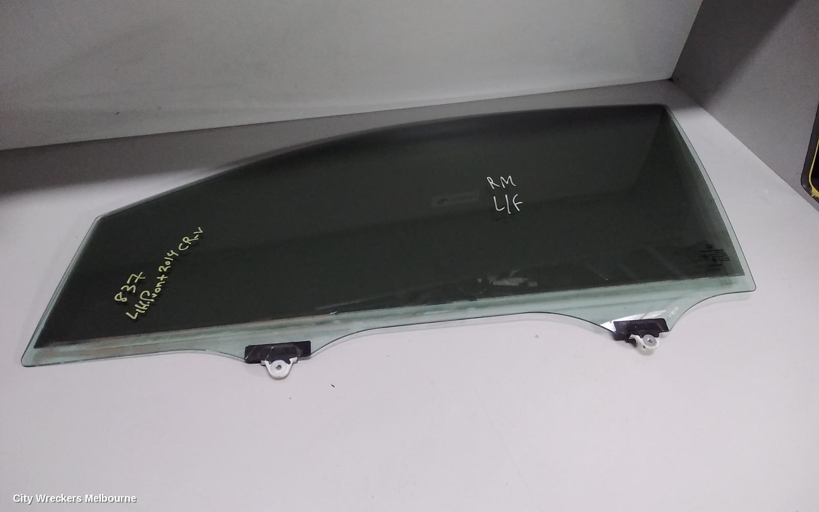 HONDA CRV 2014 Left Front Door Window