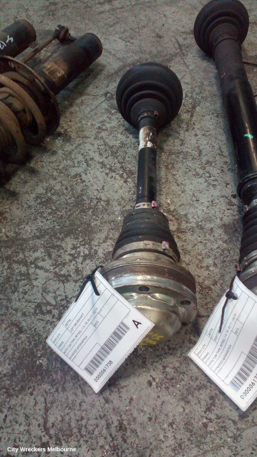 VOLKSWAGEN JETTA 2013 Left Driveshaft