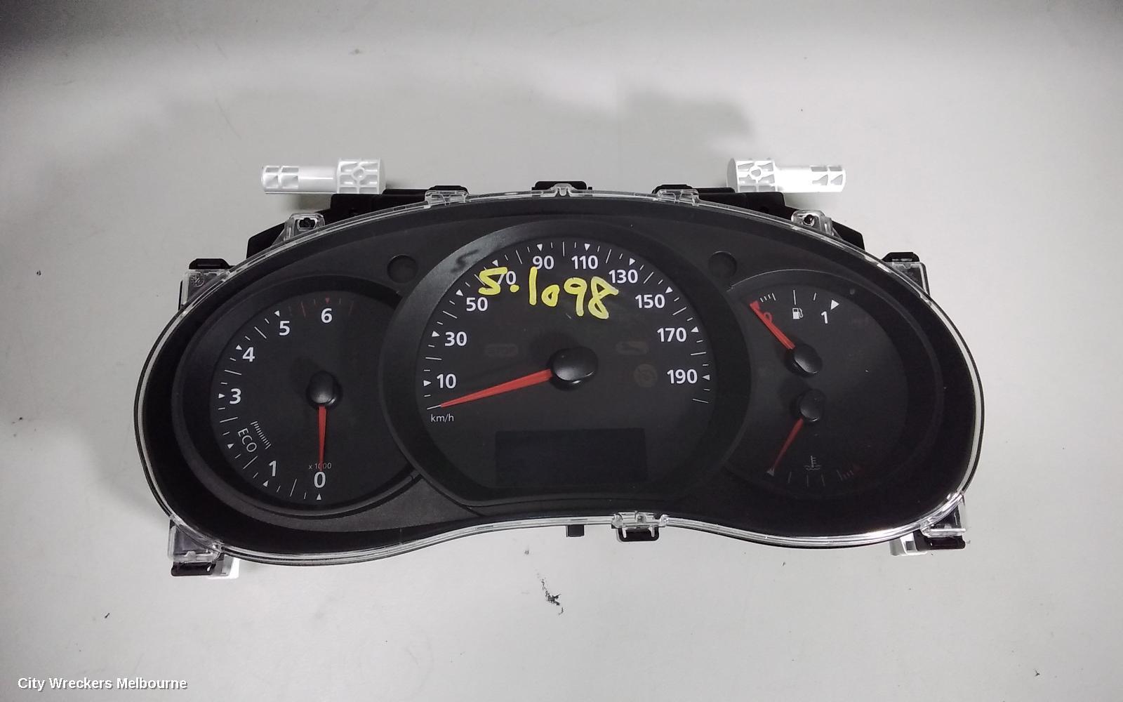 RENAULT KANGOO 2018 Instrument Cluster