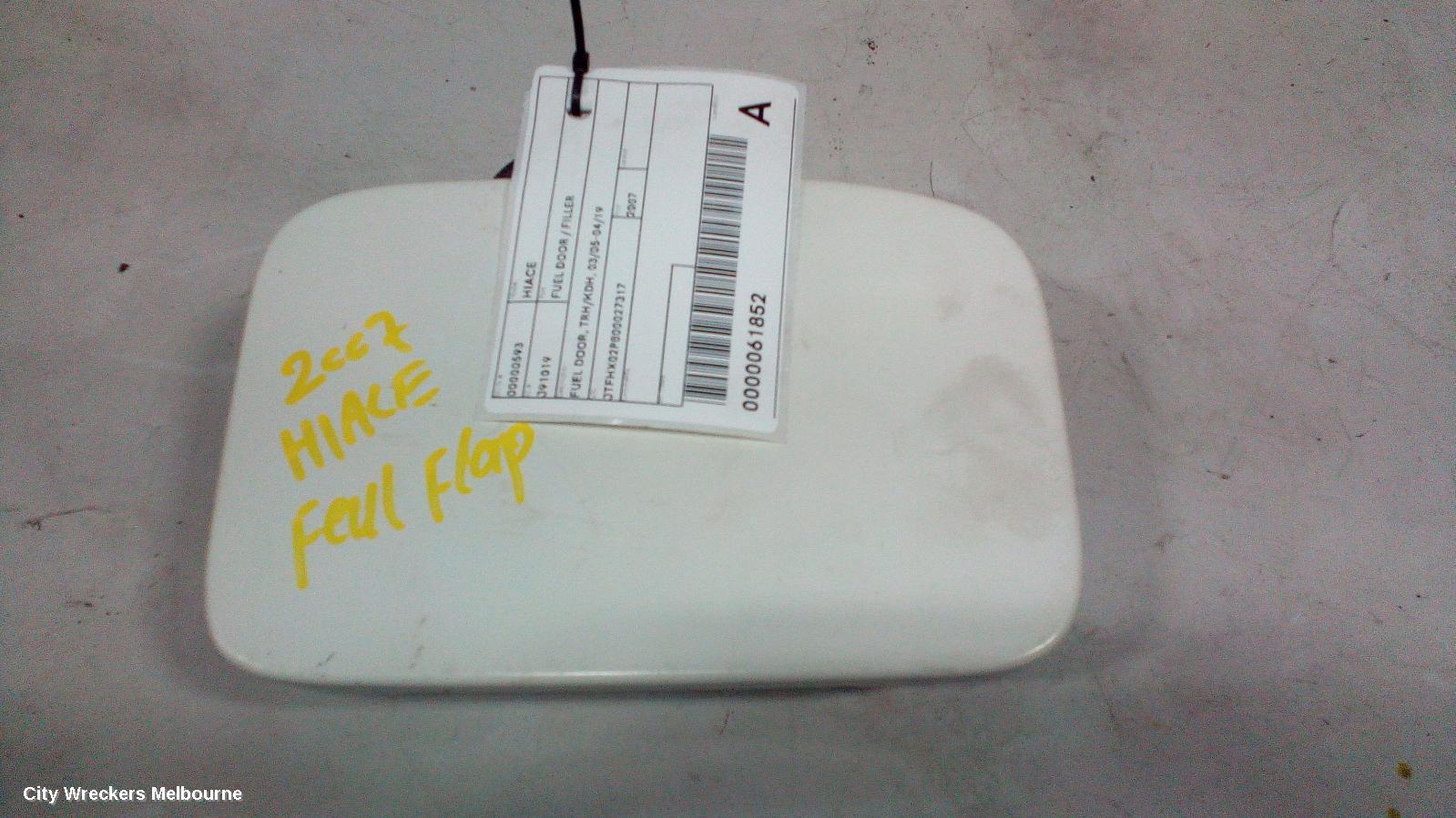 TOYOTA HIACE 2007 Fuel Door / Filler