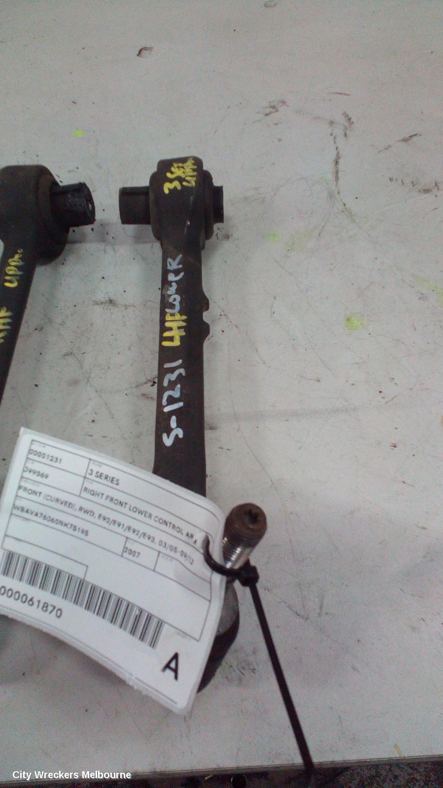 BMW 3 SERIES 2007 Right Front Lower Control Arm