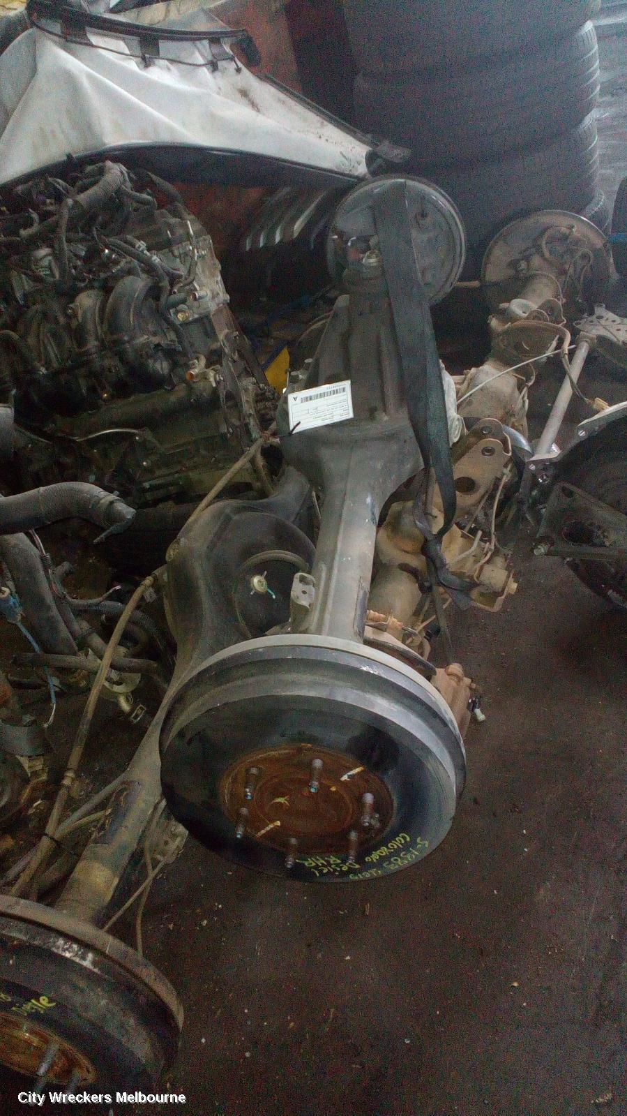 HOLDEN COLORADO 2015 Rear Diff Assembly