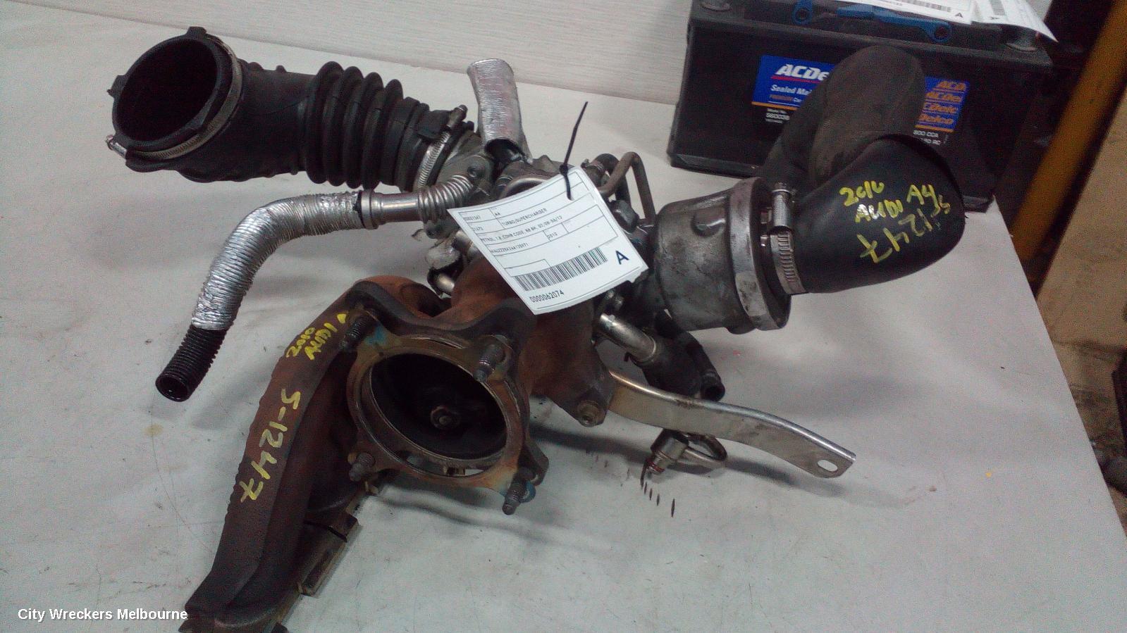 AUDI A4 2010 Turbo Supercharger