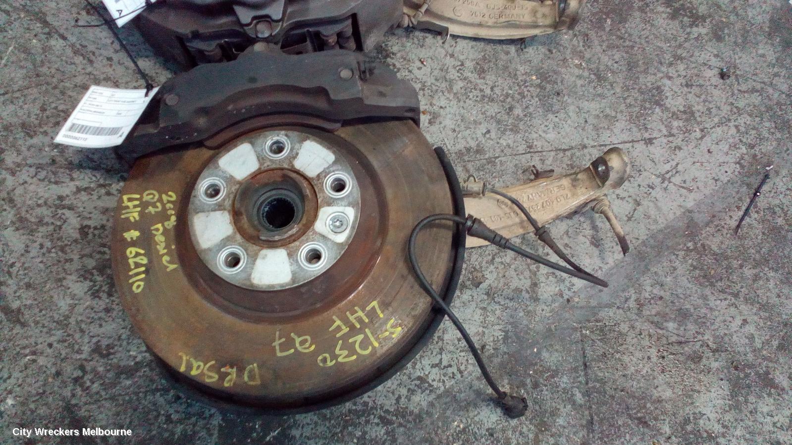 AUDI Q7 2008 Left Front Hub Assembly