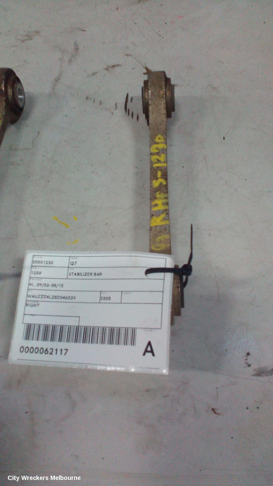 AUDI Q7 2008 Stabiliser Bar
