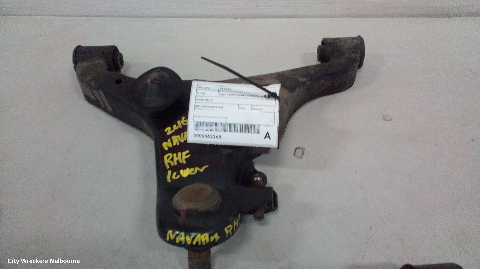 NISSAN NAVARA 2016 Right Front Lower Control Arm