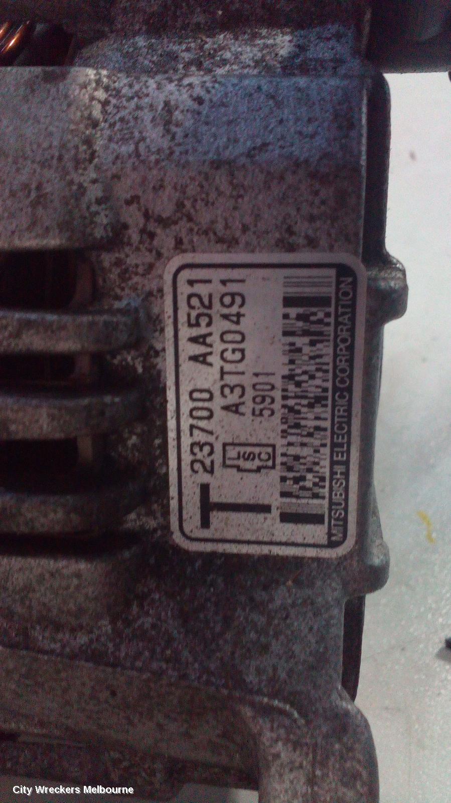 SUBARU OUTBACK 2005 Alternator
