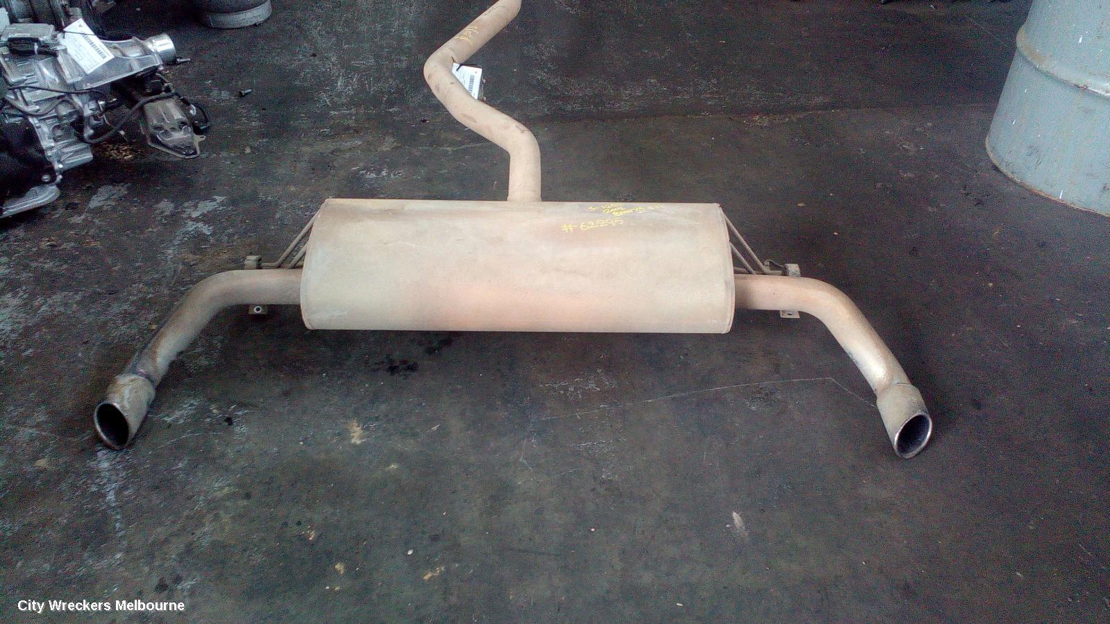 BMW X5 2008 Exhaust System