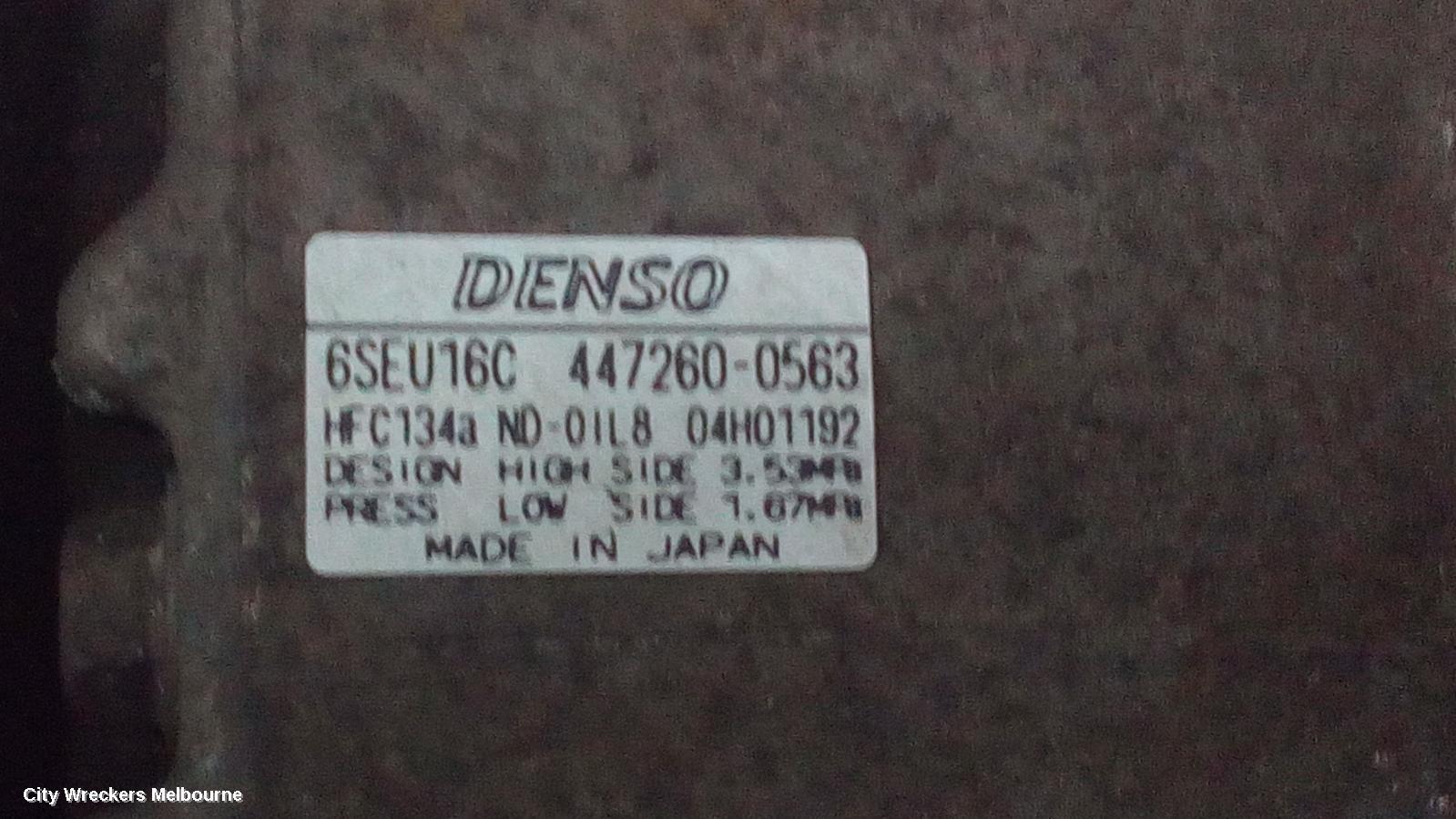 TOYOTA HIACE 2006 A/C Compressor
