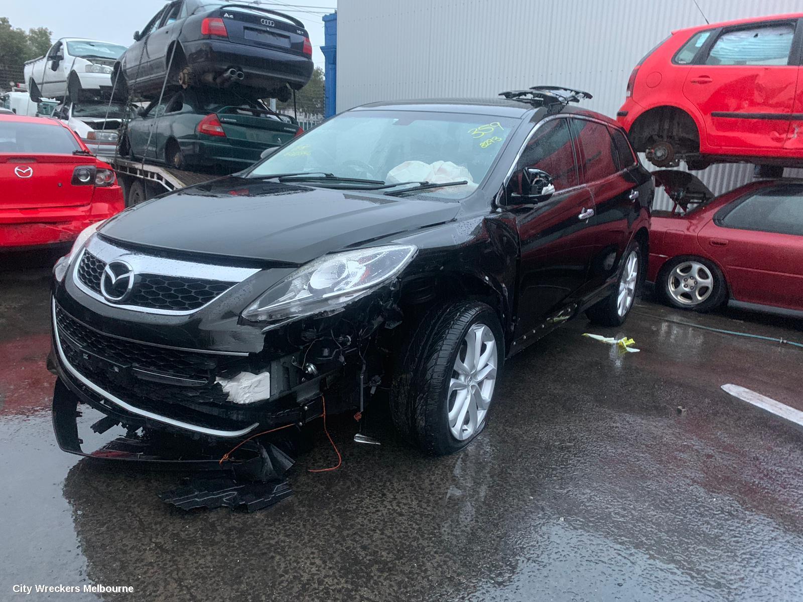 MAZDA CX9 2011 Left Rear Door Window