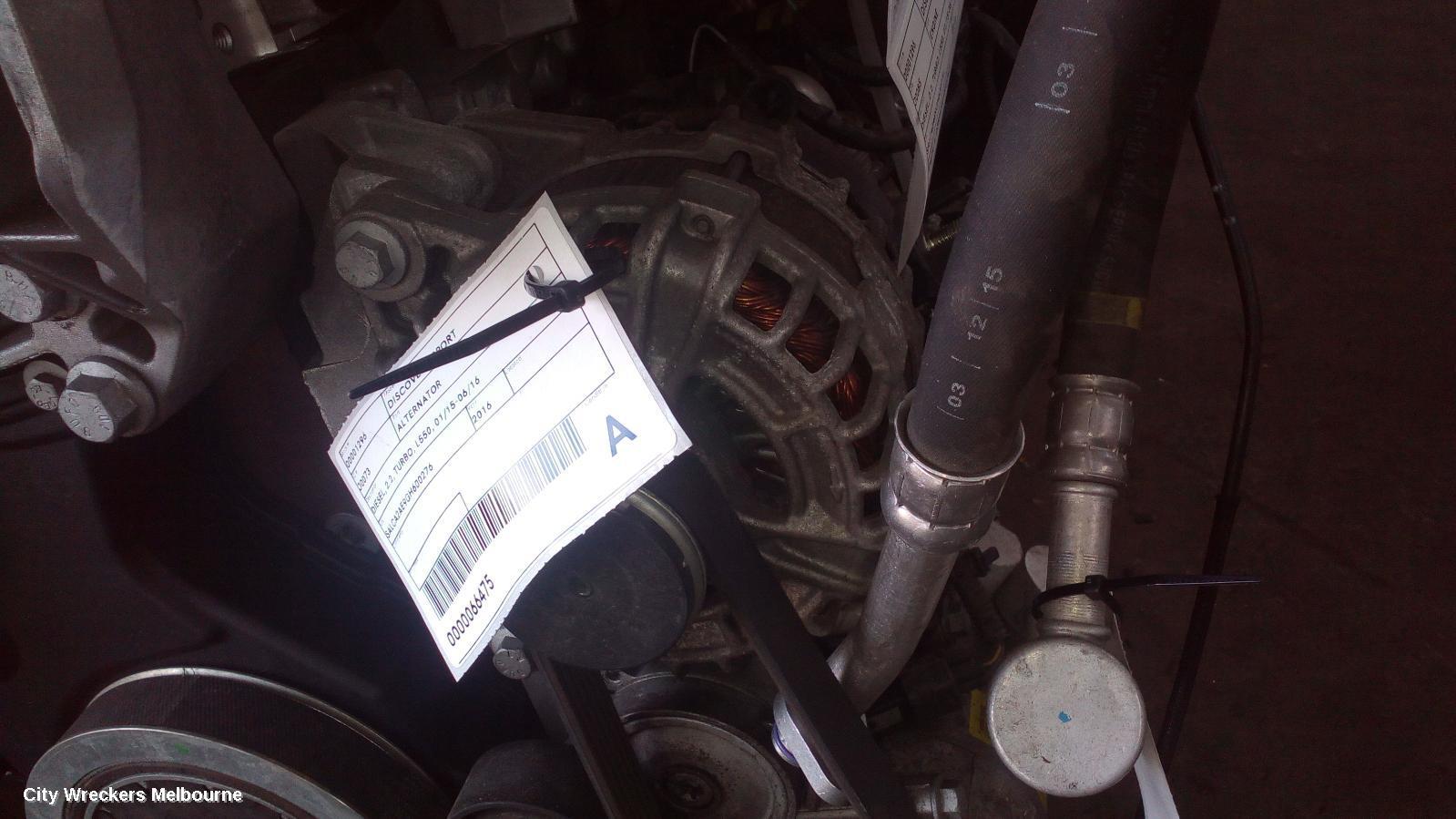 LAND ROVER DISCOVERY SPORT 2016 Alternator