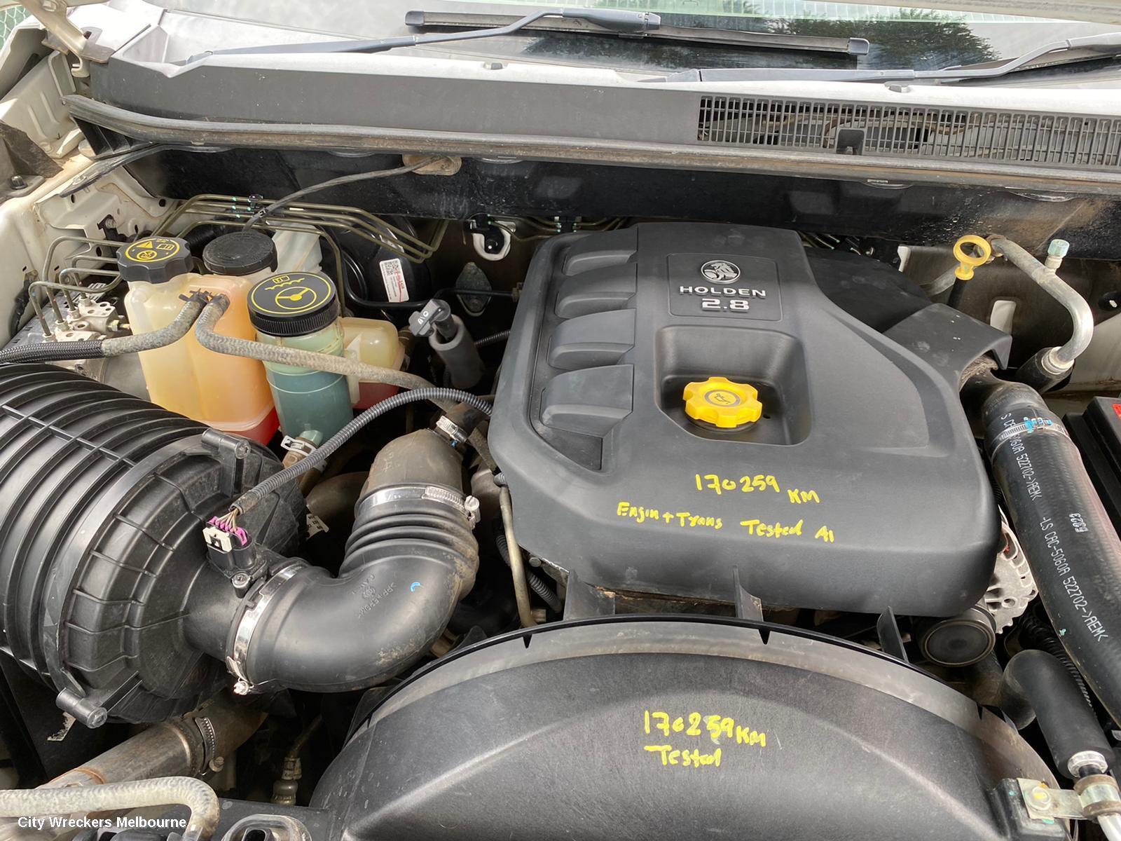 HOLDEN COLORADO 2013 Trans/Gearbox