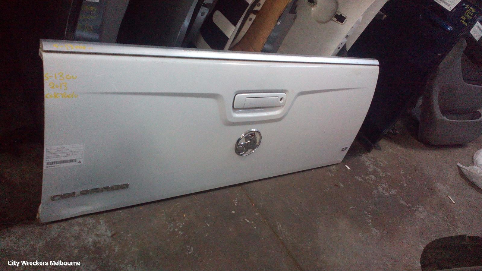 HOLDEN COLORADO 2013 Bootlid/Tailgate