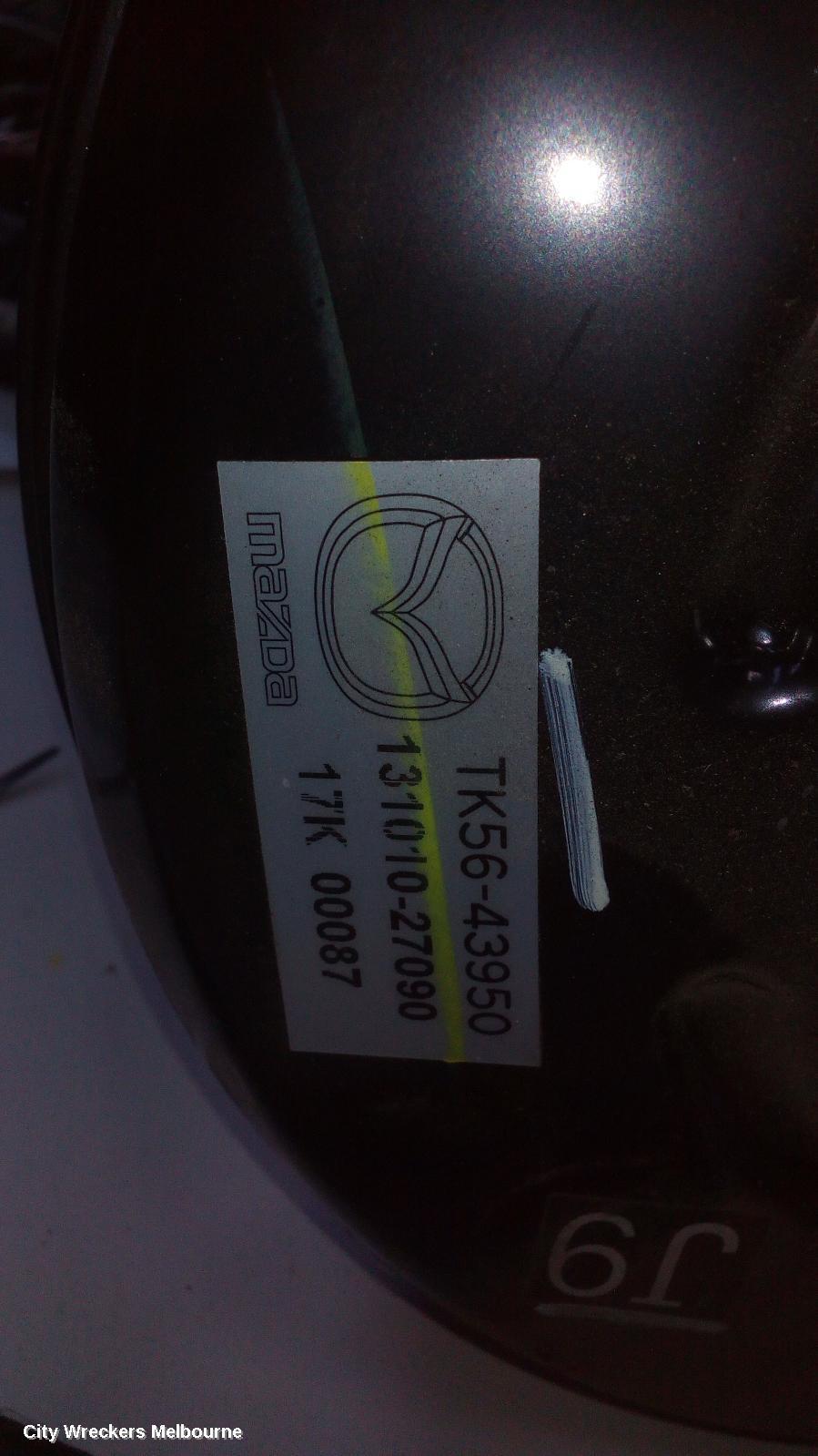 MAZDA CX9 2017 Brake Booster