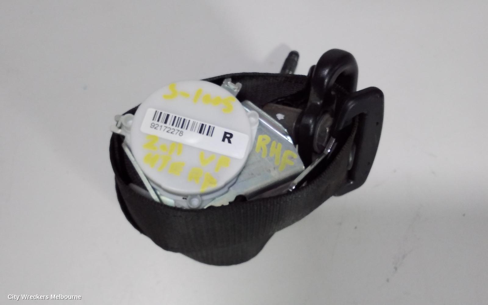 HOLDEN COMMODORE 2011 Seatbelt/Stalk