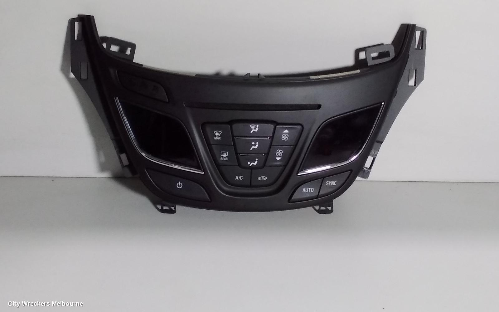 HOLDEN INSIGNIA 2015 Heater/Ac Controls