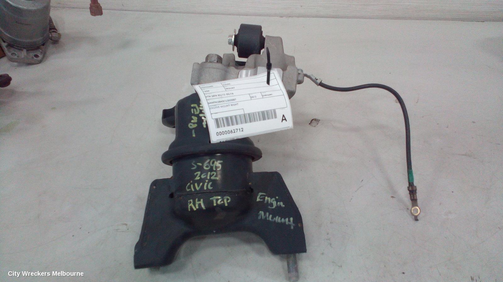 HONDA CIVIC 2012 Mount