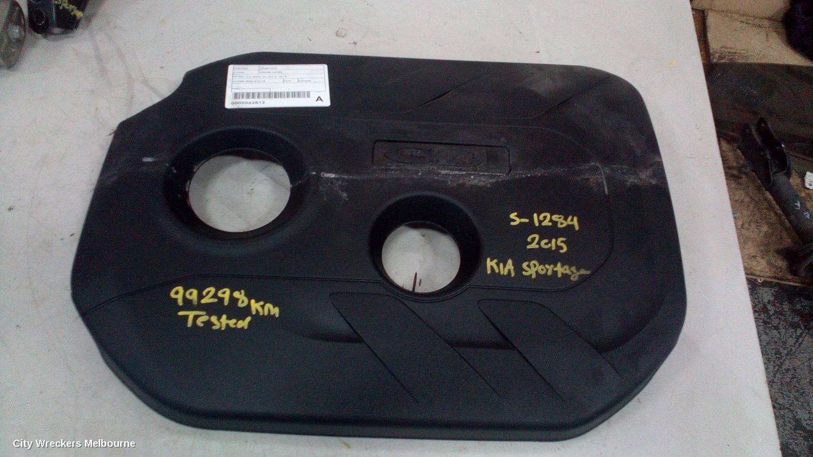 KIA SPORTAGE 2015 Engine Cover