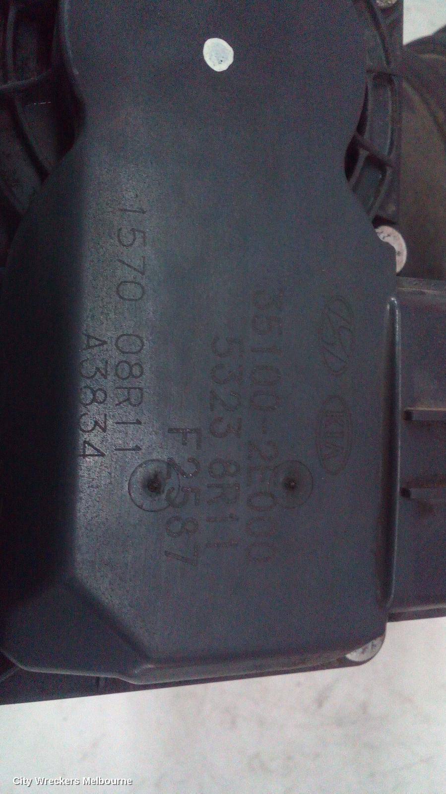 KIA SPORTAGE 2015 Throttle Body