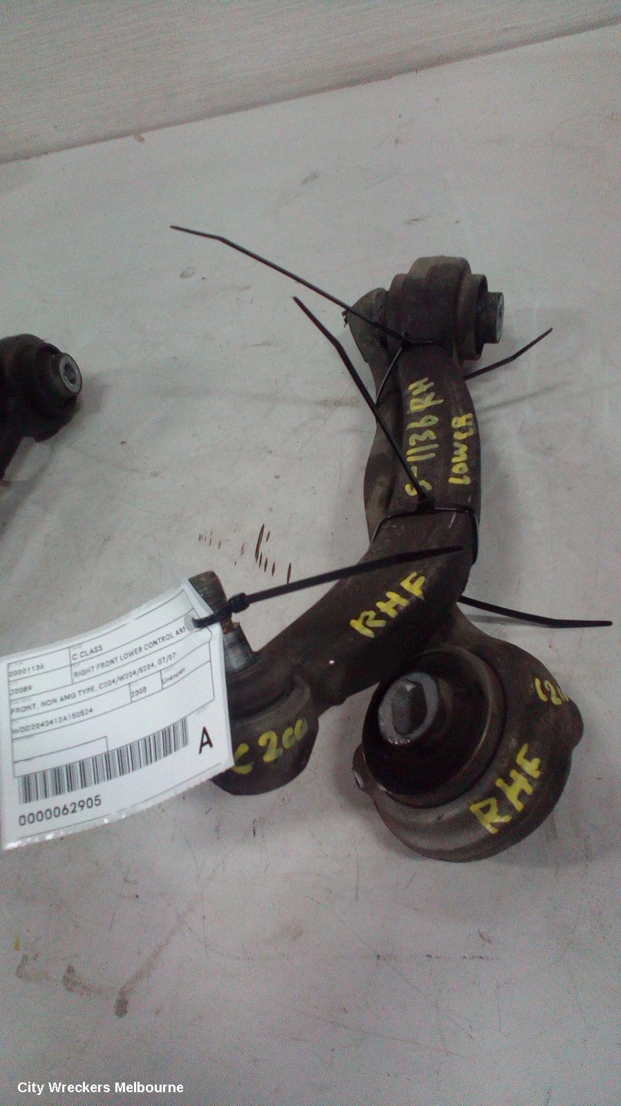 MERCEDES C CLASS 2008 Right Front Lower Control Arm