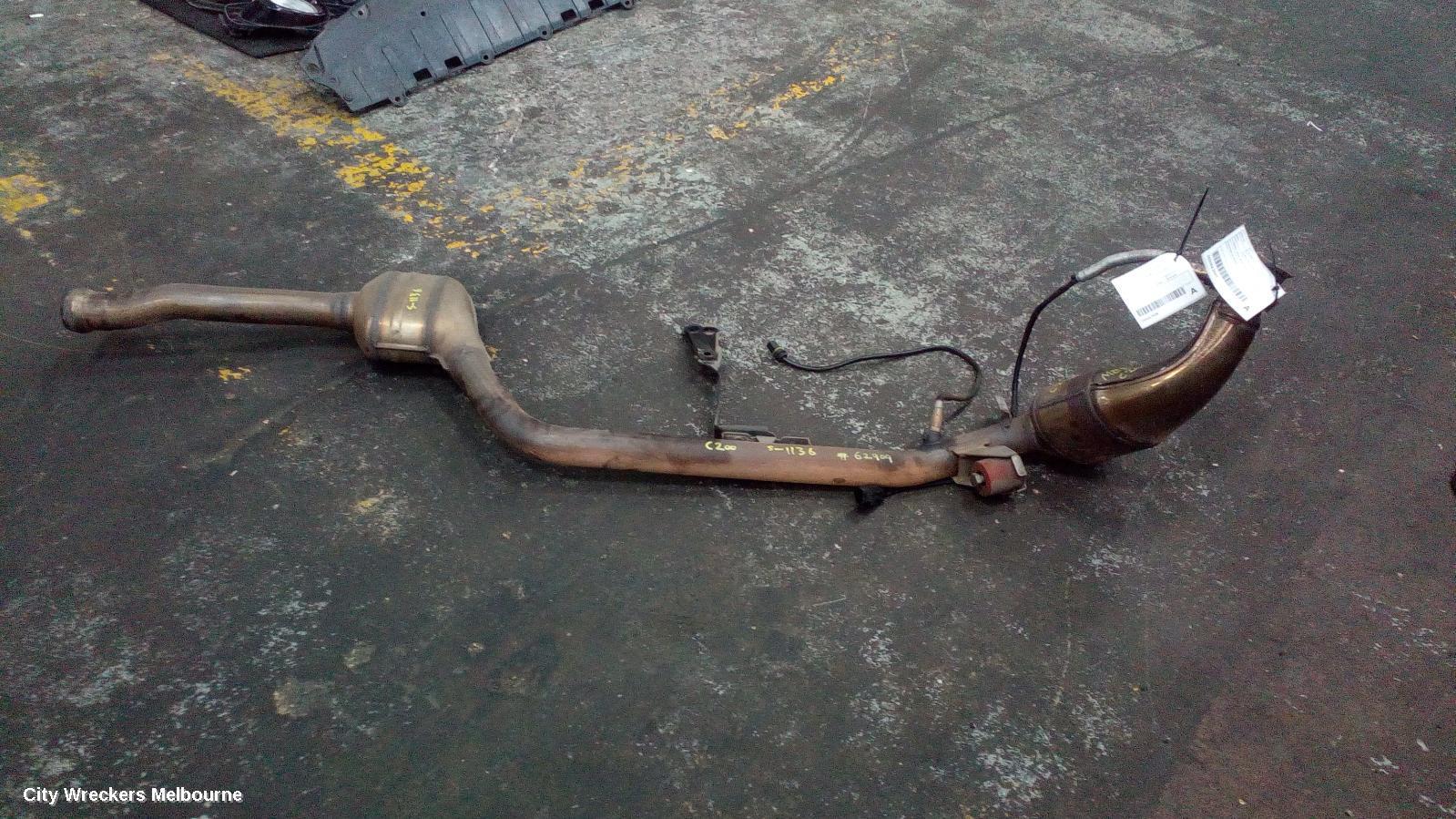 MERCEDES C CLASS 2008 Catalytic Converter