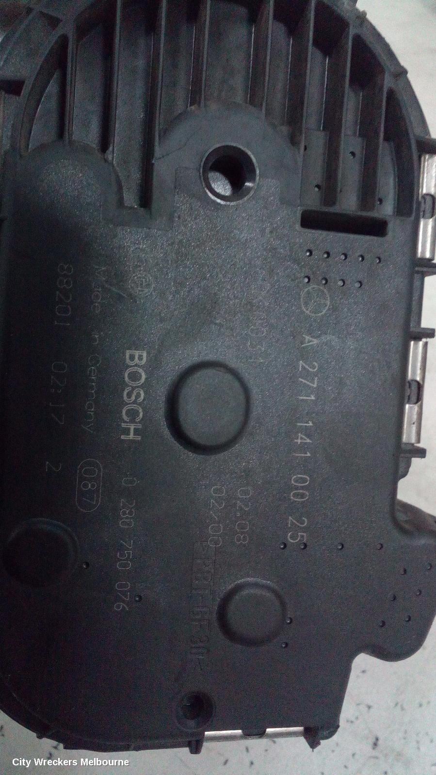 MERCEDES C CLASS 2008 Throttle Body