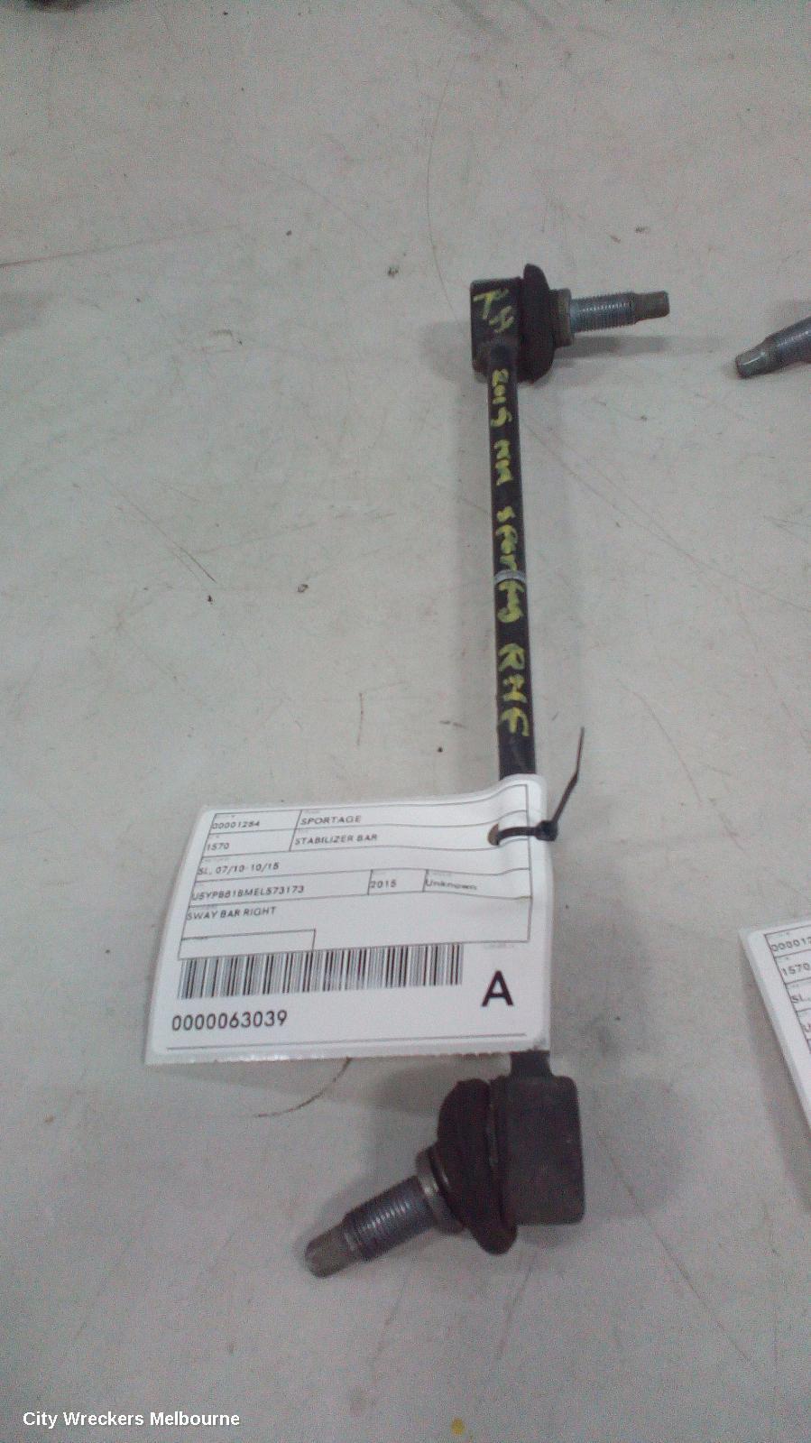 KIA SPORTAGE 2015 Stabiliser Bar