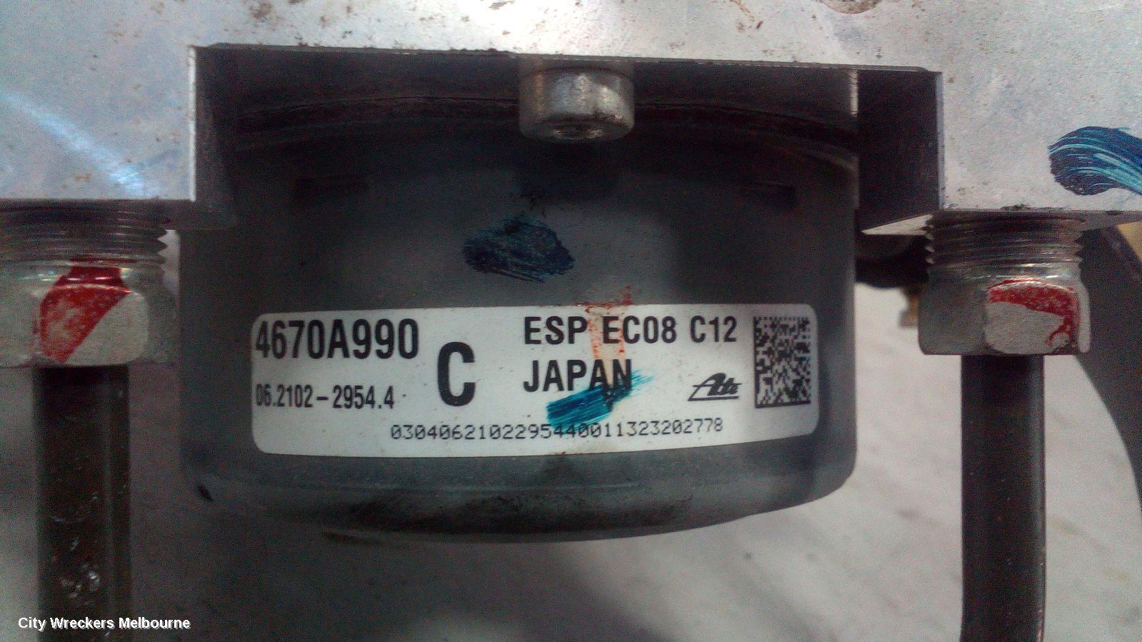 MITSUBISHI OUTLANDER 2014 Abs Pump/Modulator