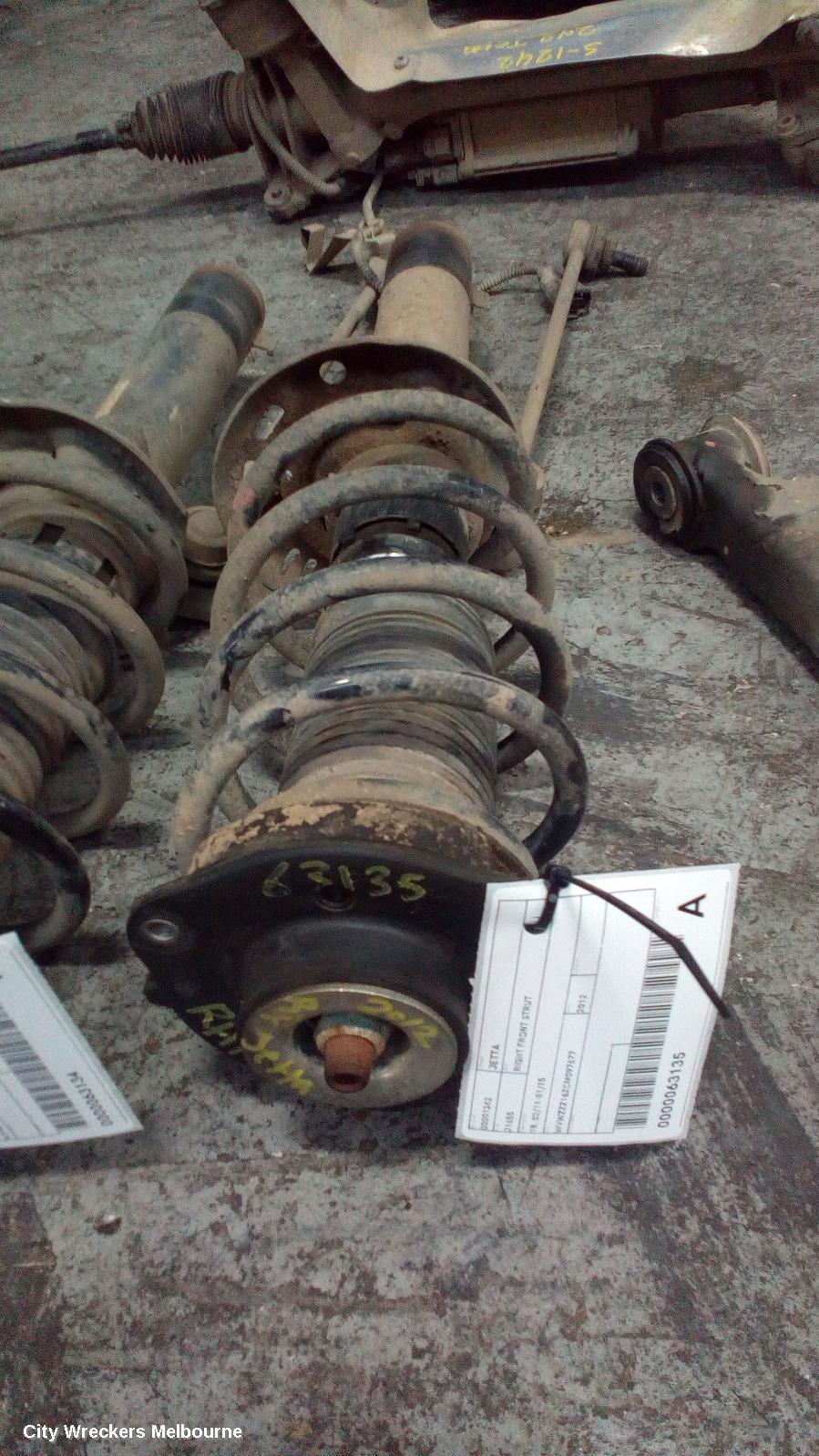VOLKSWAGEN JETTA 2012 Right Front Strut