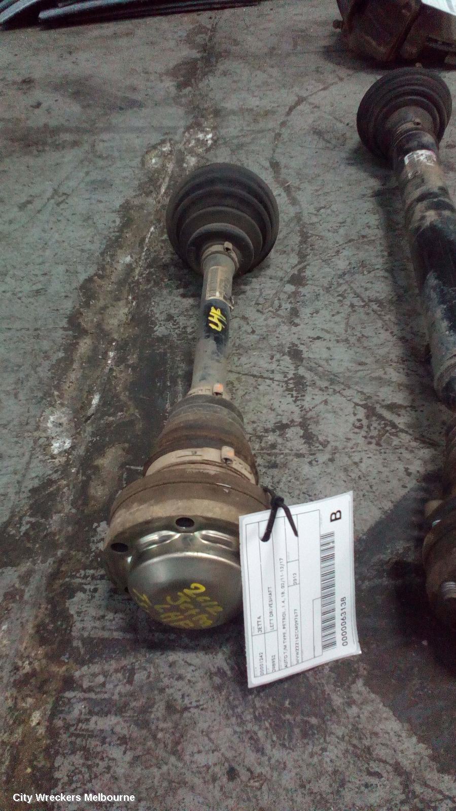 VOLKSWAGEN JETTA 2012 Left Driveshaft