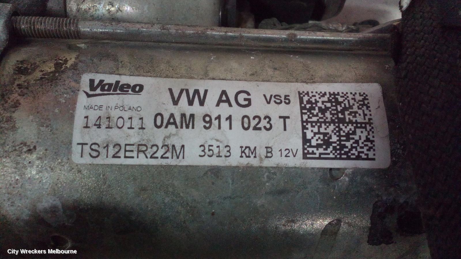 VOLKSWAGEN JETTA 2012 Starter