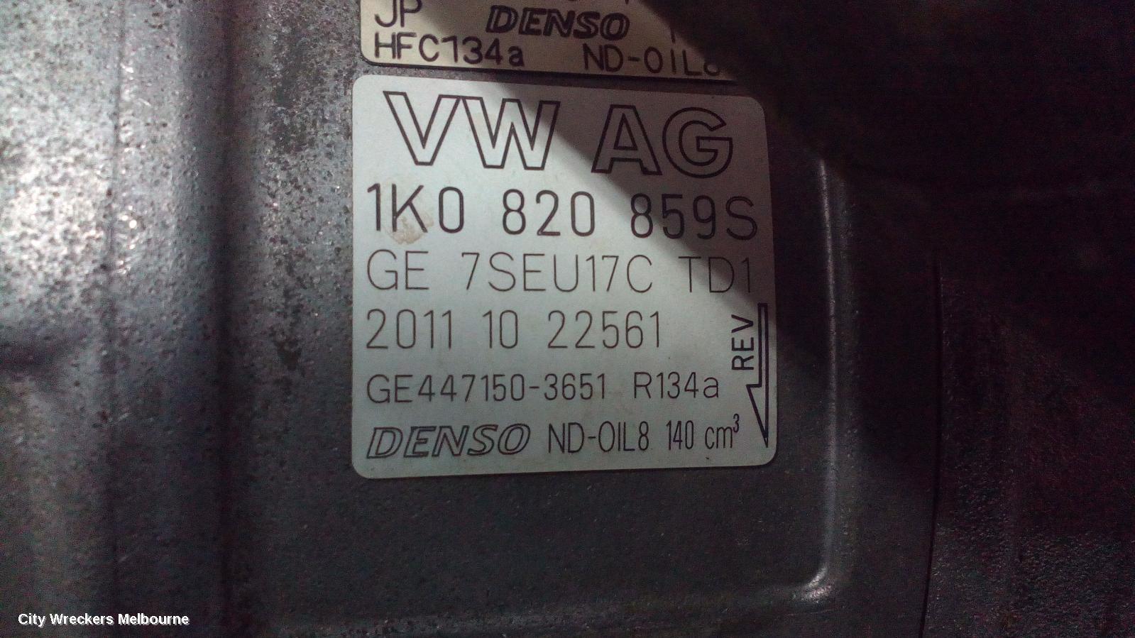 VOLKSWAGEN JETTA 2012 A/C Compressor