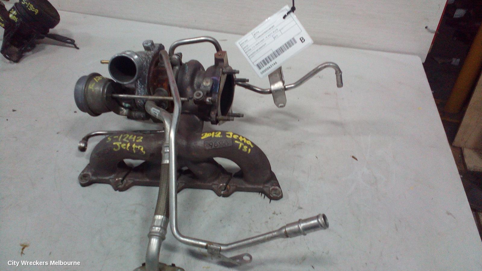 VOLKSWAGEN JETTA 2012 Turbo Supercharger