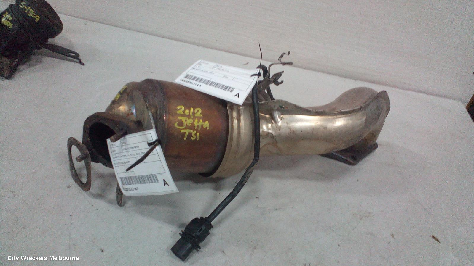 VOLKSWAGEN JETTA 2012 Catalytic Converter