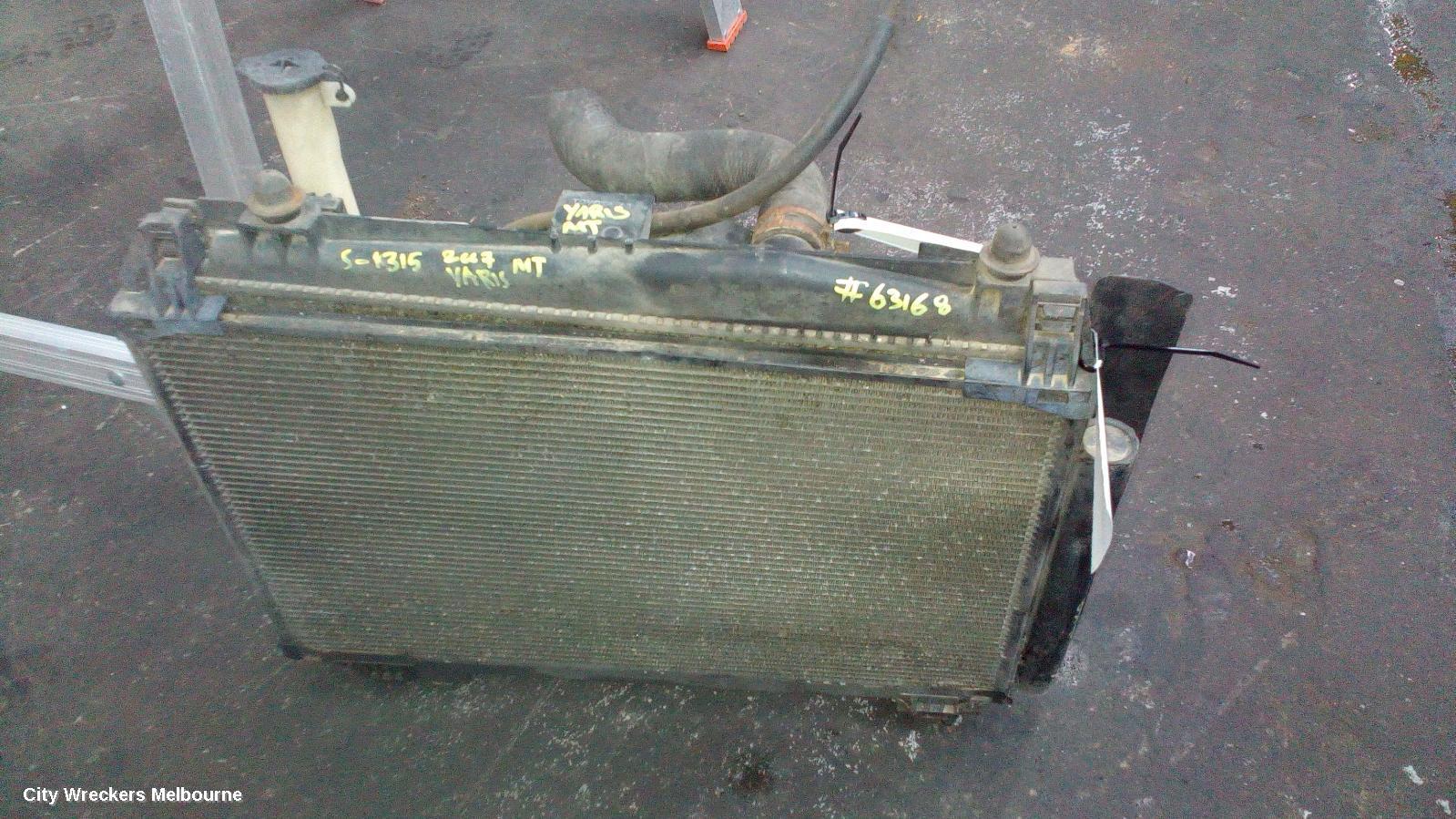 TOYOTA YARIS 2007 Radiator