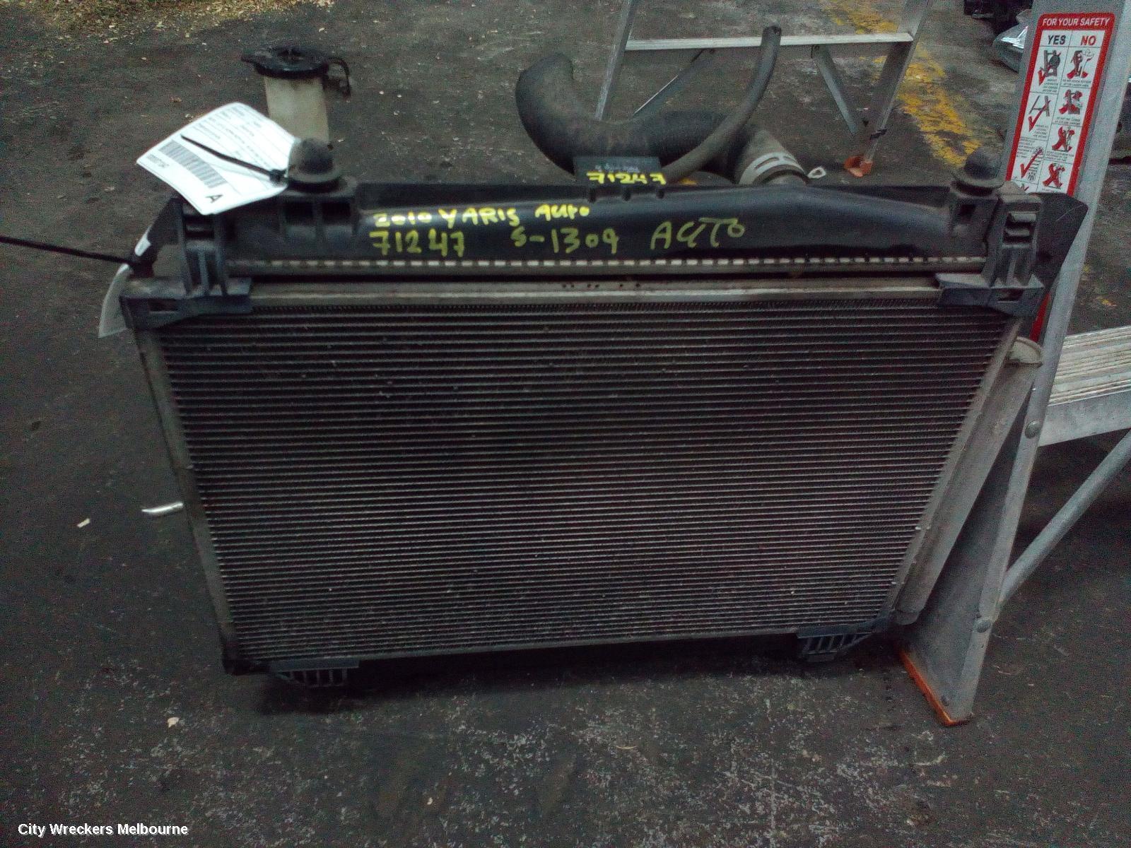 TOYOTA YARIS 2010 A/C Condenser