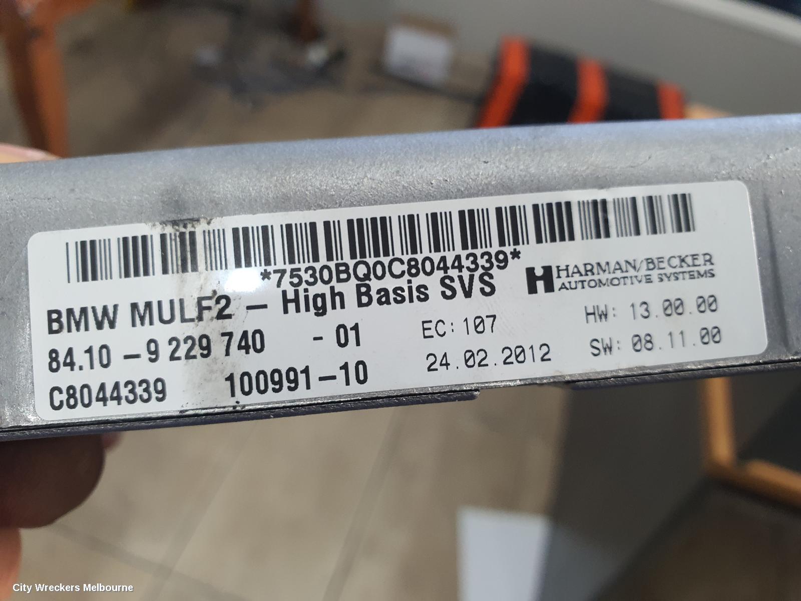 BMW 5 SERIES 2007 Radio/Cd/Dvd/Sat/Tv