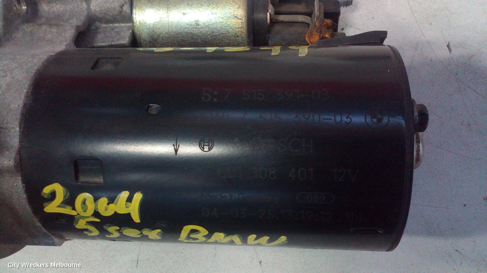 BMW 5 SERIES 2004 Starter