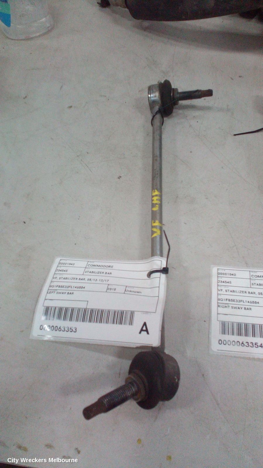 HOLDEN COMMODORE 2015 Stabiliser Bar