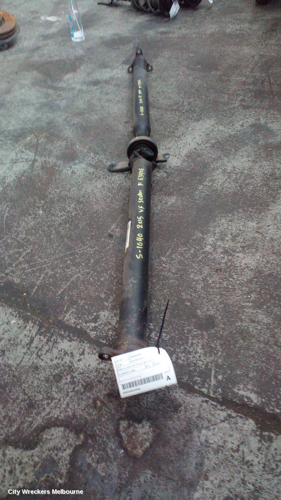 HOLDEN COMMODORE 2015 Rear Drive Shaft