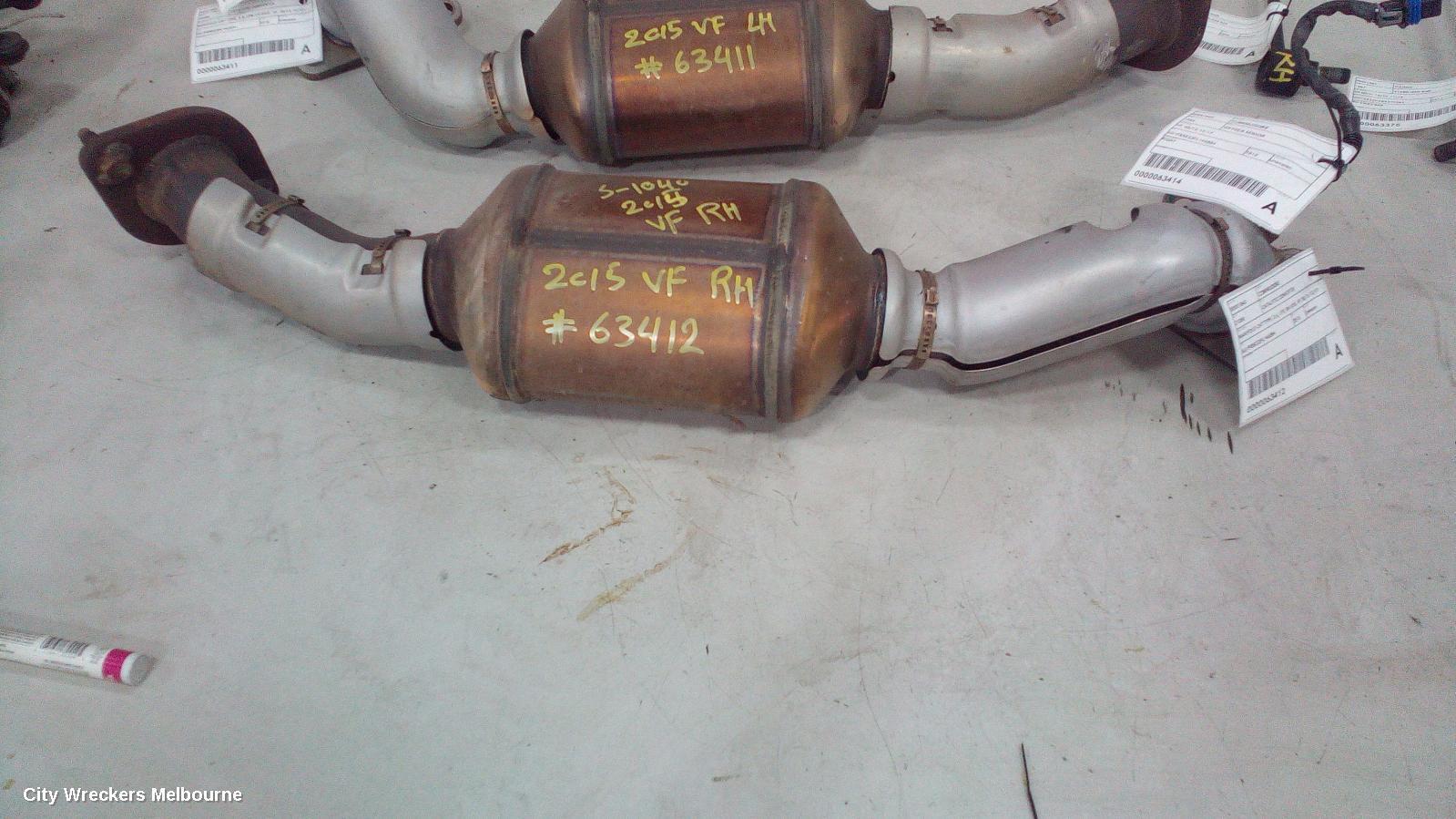 HOLDEN COMMODORE 2015 Catalytic Converter